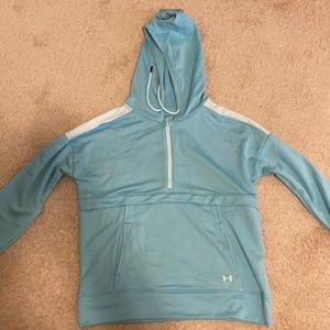 Light blue Under Armour Hoodie